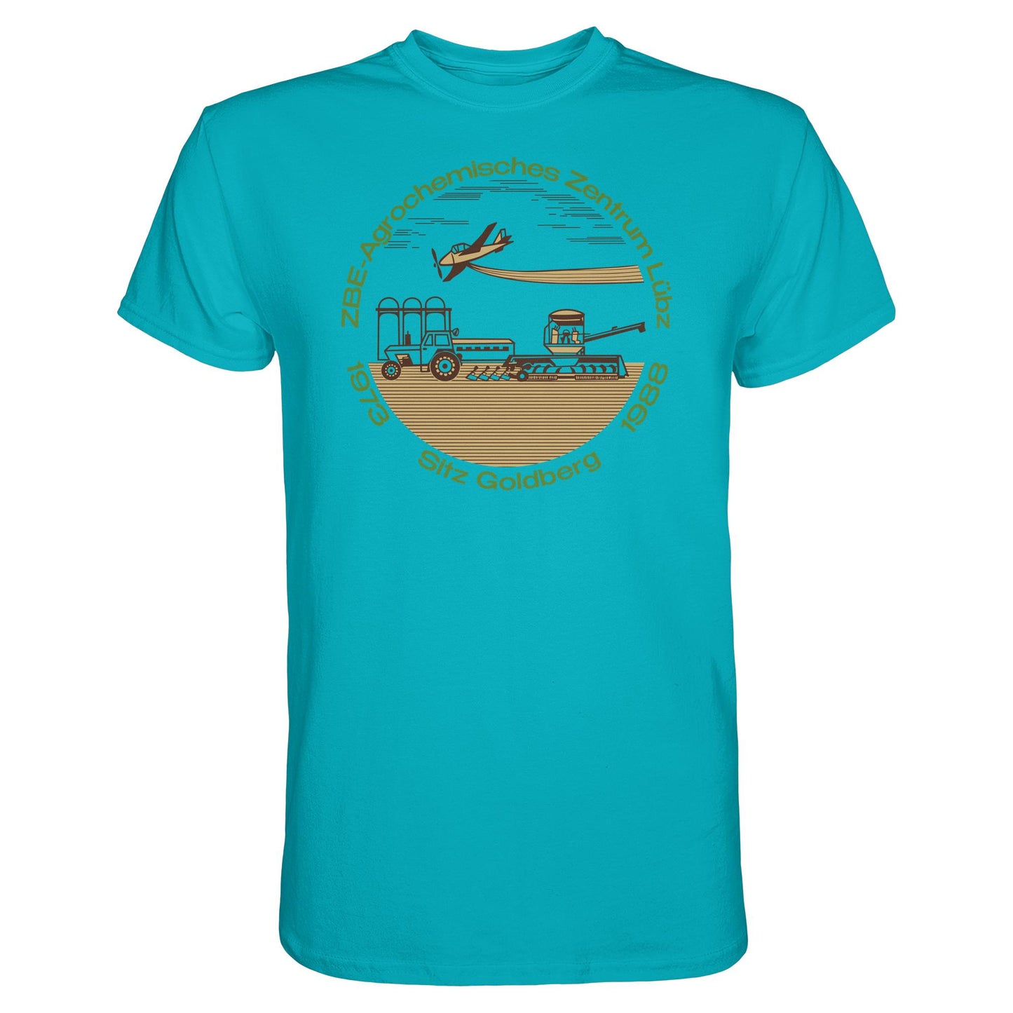 DDR Ostalgie Shirt Unisex • ZBE AGROCHEMISCHES ZENTRUM LÜBZ