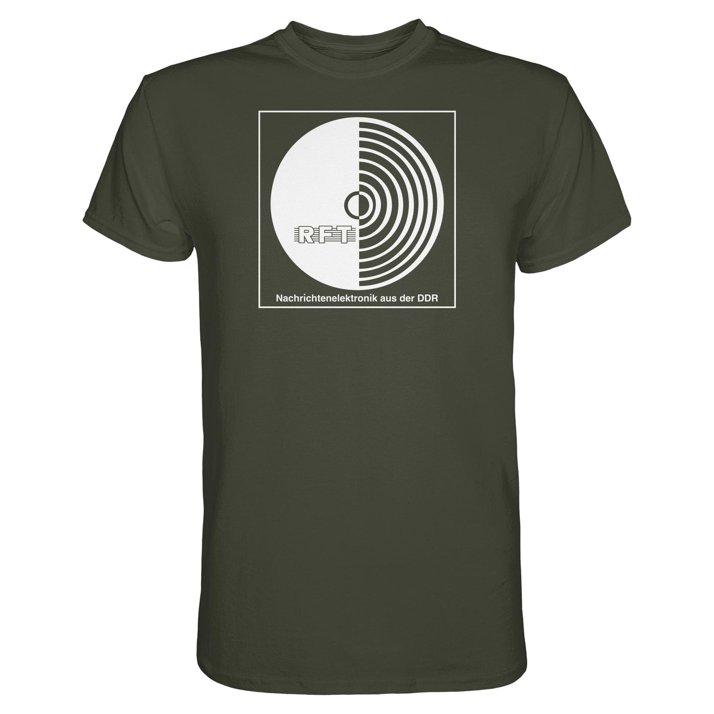 DDR Ostalgie Shirt Unisex • RFT NACHRICHTENELEKTRONIK AUS DER DDR