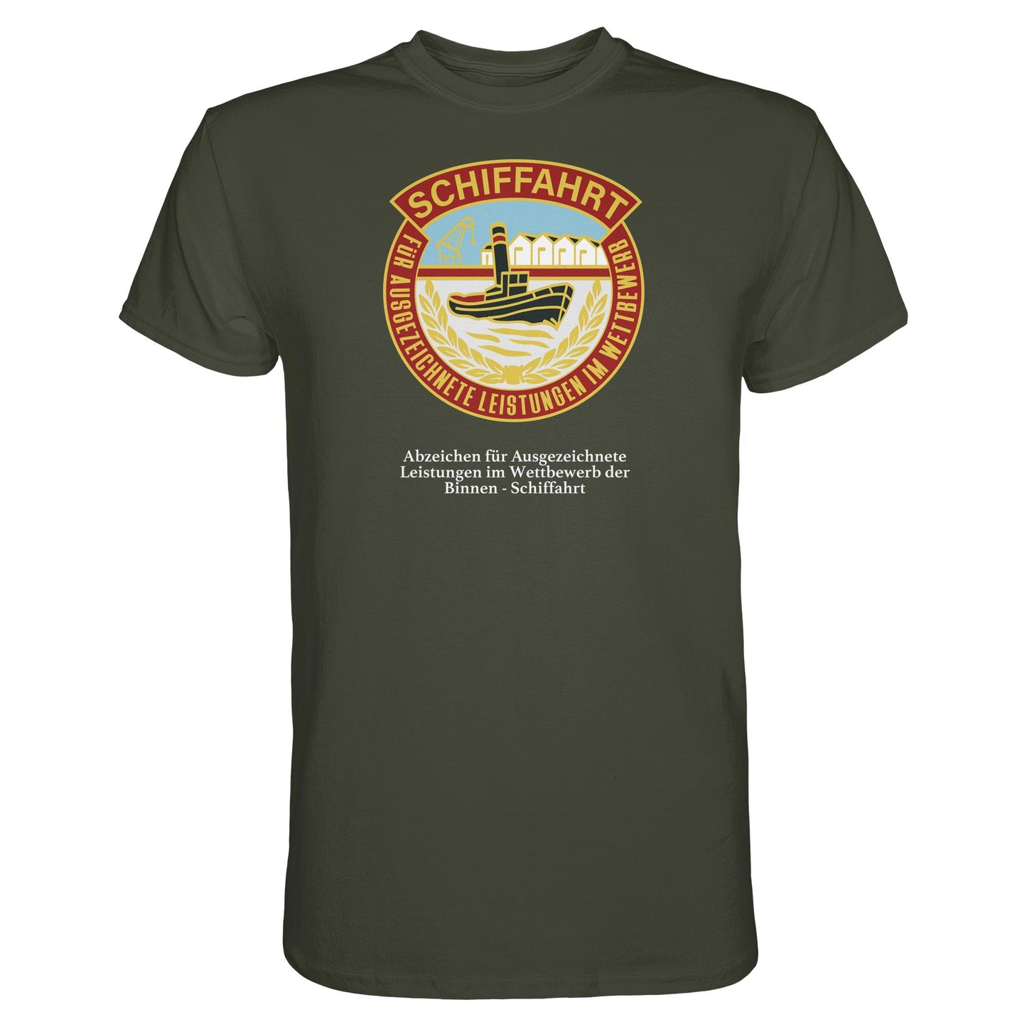 PREMIUM SHIRT UNISEX • BINNEN-SCHIFFAHRT - ABZEICHEN FÜR AUSGEZEICHNETE LEISTUNGEN