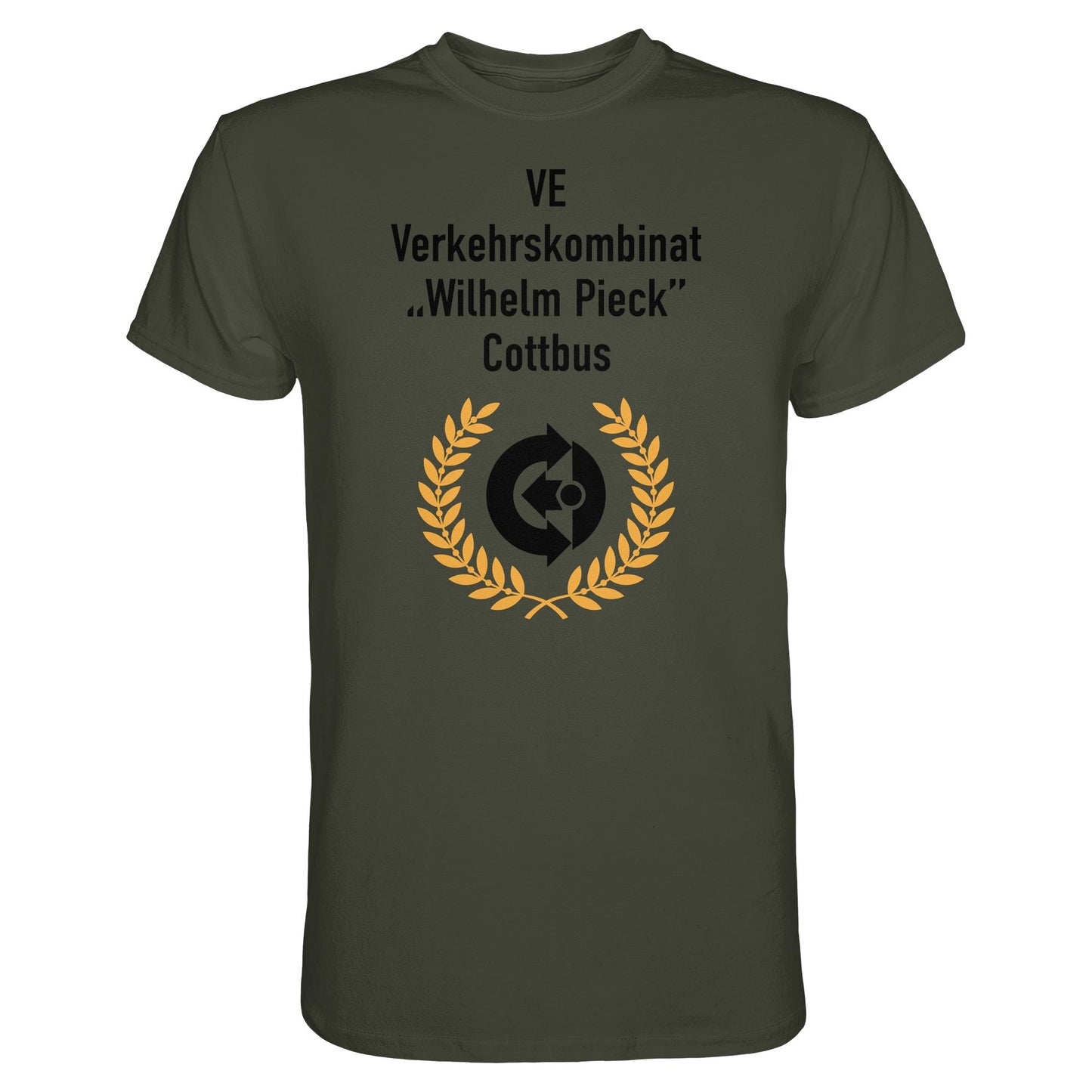 DDR Ostalgie Shirt Unisex • VE VERKEHRSKOMBINAT WILHELM PIECK COTTBUS