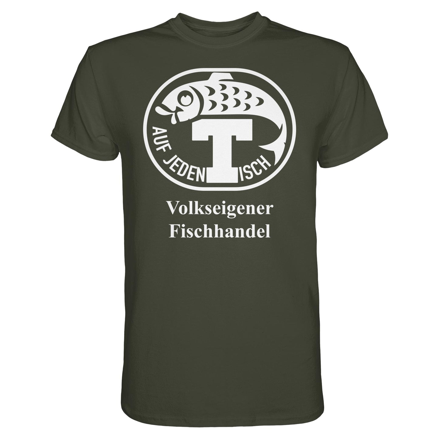 DDR Ostalgie Shirt Unisex • VEB VOLKSEIGENER FISCHHANDEL