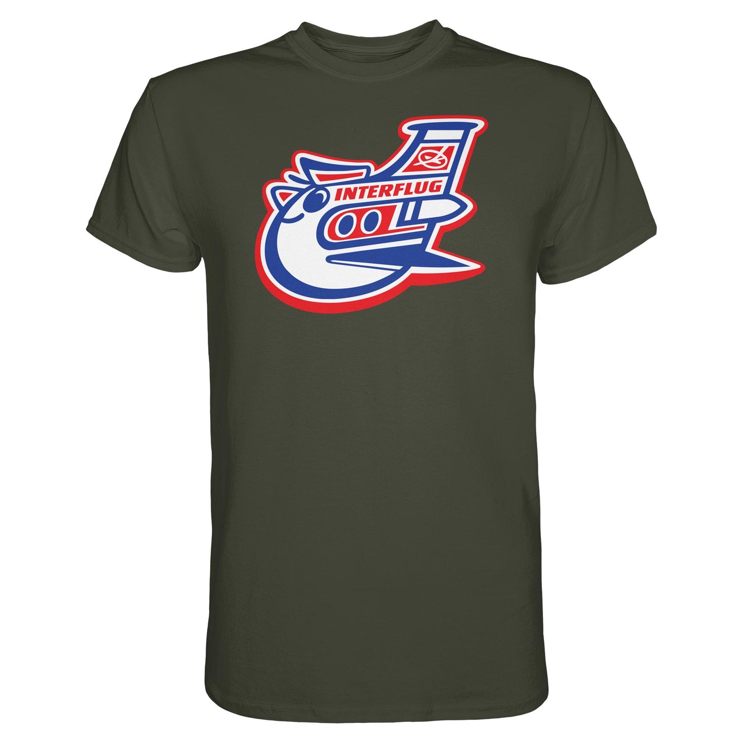 DDR Ostalgie Shirt Unisex • INTERFLUG (ORIGINAL PIN)