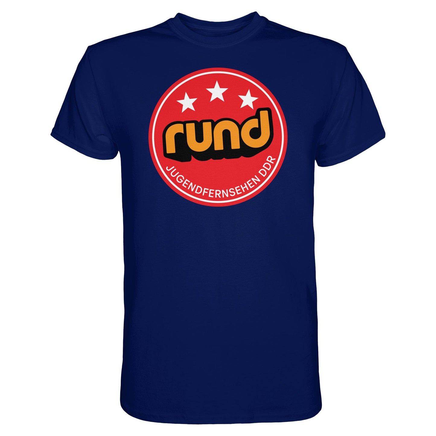 DDR Ostalgie Shirt Unisex • RUND - JUGENDFERNSEHEN DDR