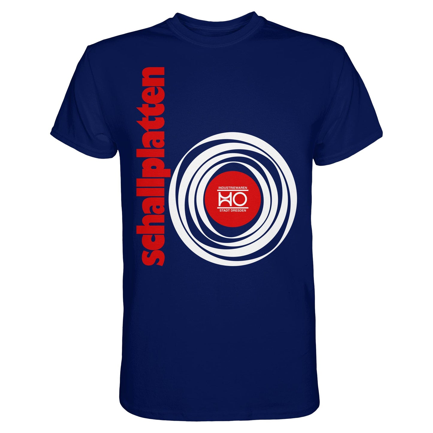 DDR Ostalgie Shirt Unisex • HO SCHALLPLATTEN DRESDEN