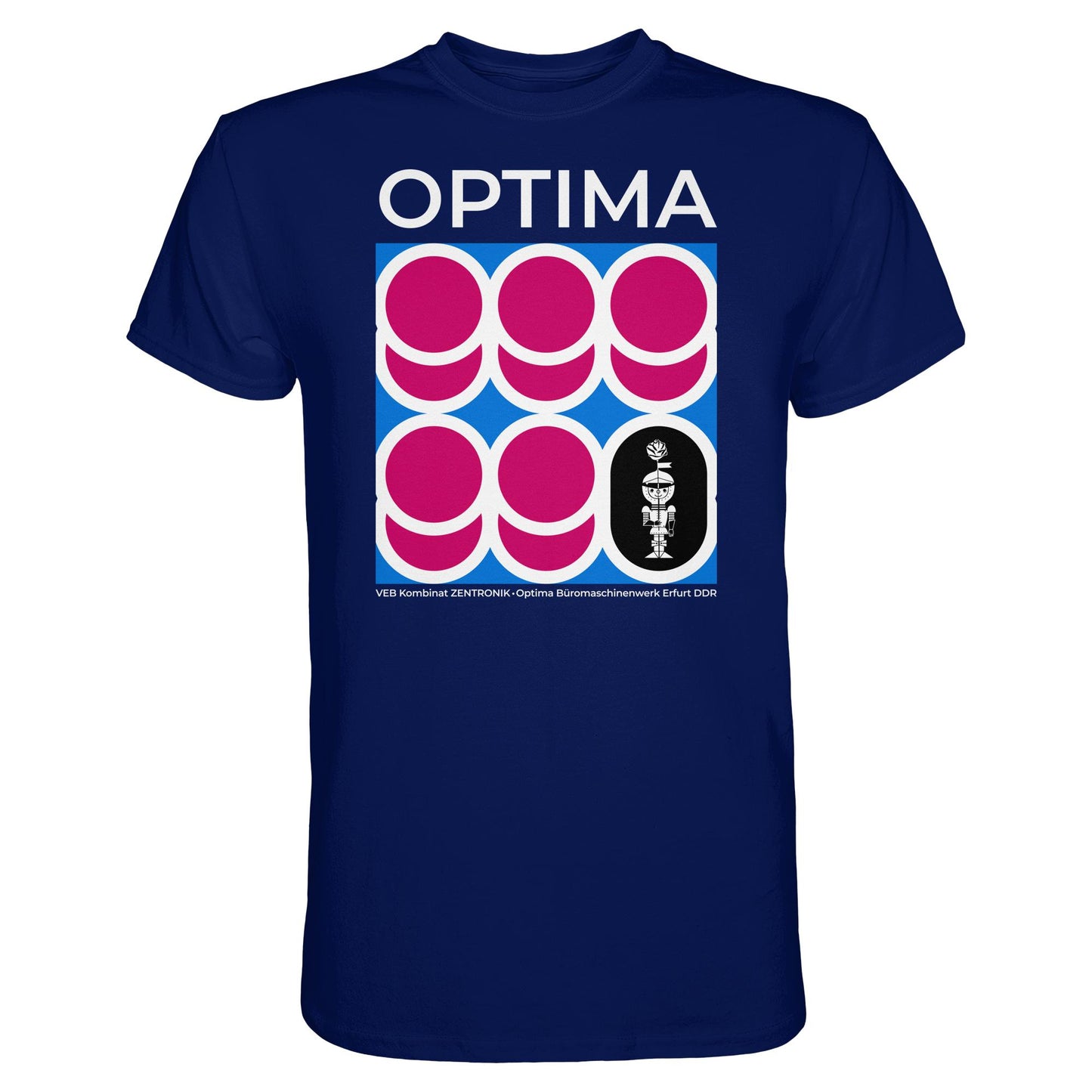 DDR Ostalgie Shirt Unisex • OPTIMA KOMBINAT ZENTRONIK ERFURT
