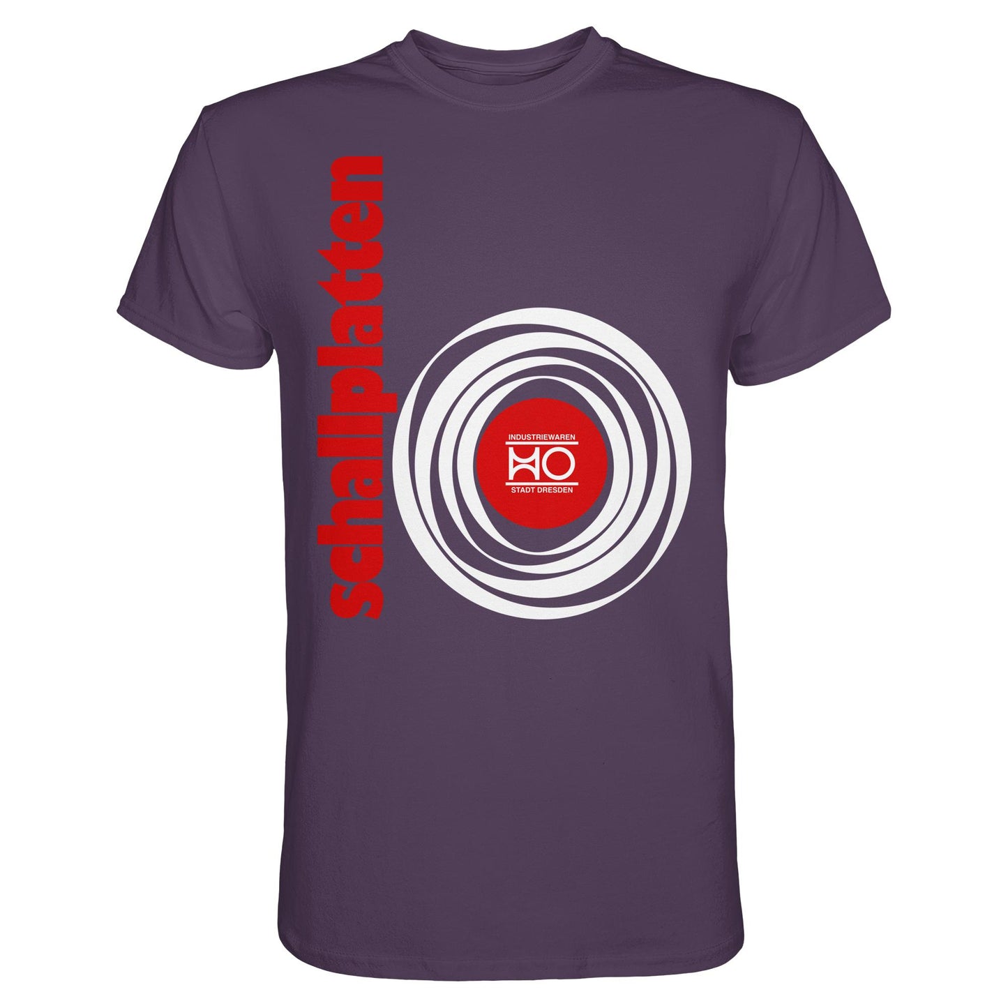 DDR Ostalgie Shirt Unisex • HO SCHALLPLATTEN DRESDEN
