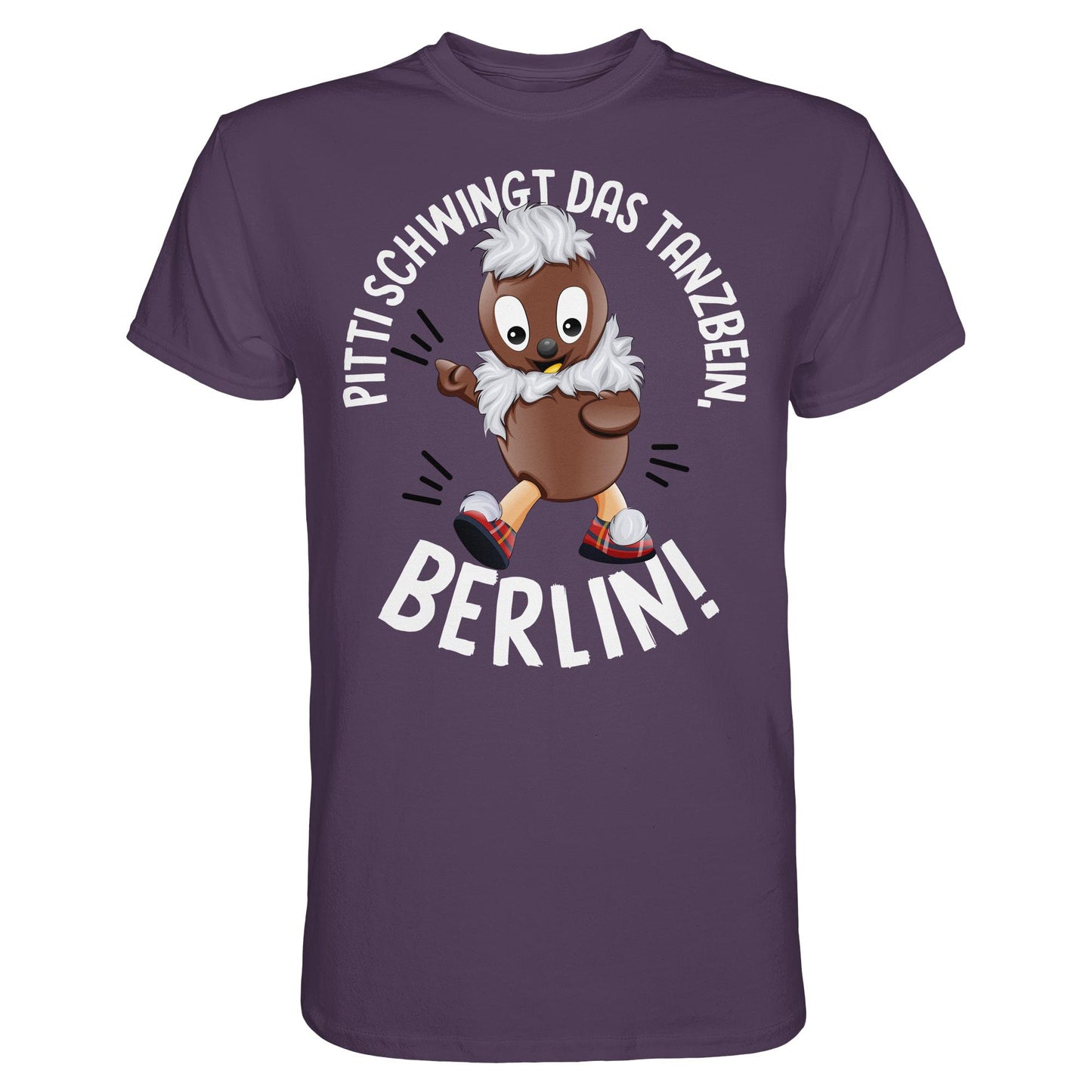 PITTI STADT-NICKI (SHIRT) • PITTI SCHWINGT DAS TANZBEIN, BERLIN!