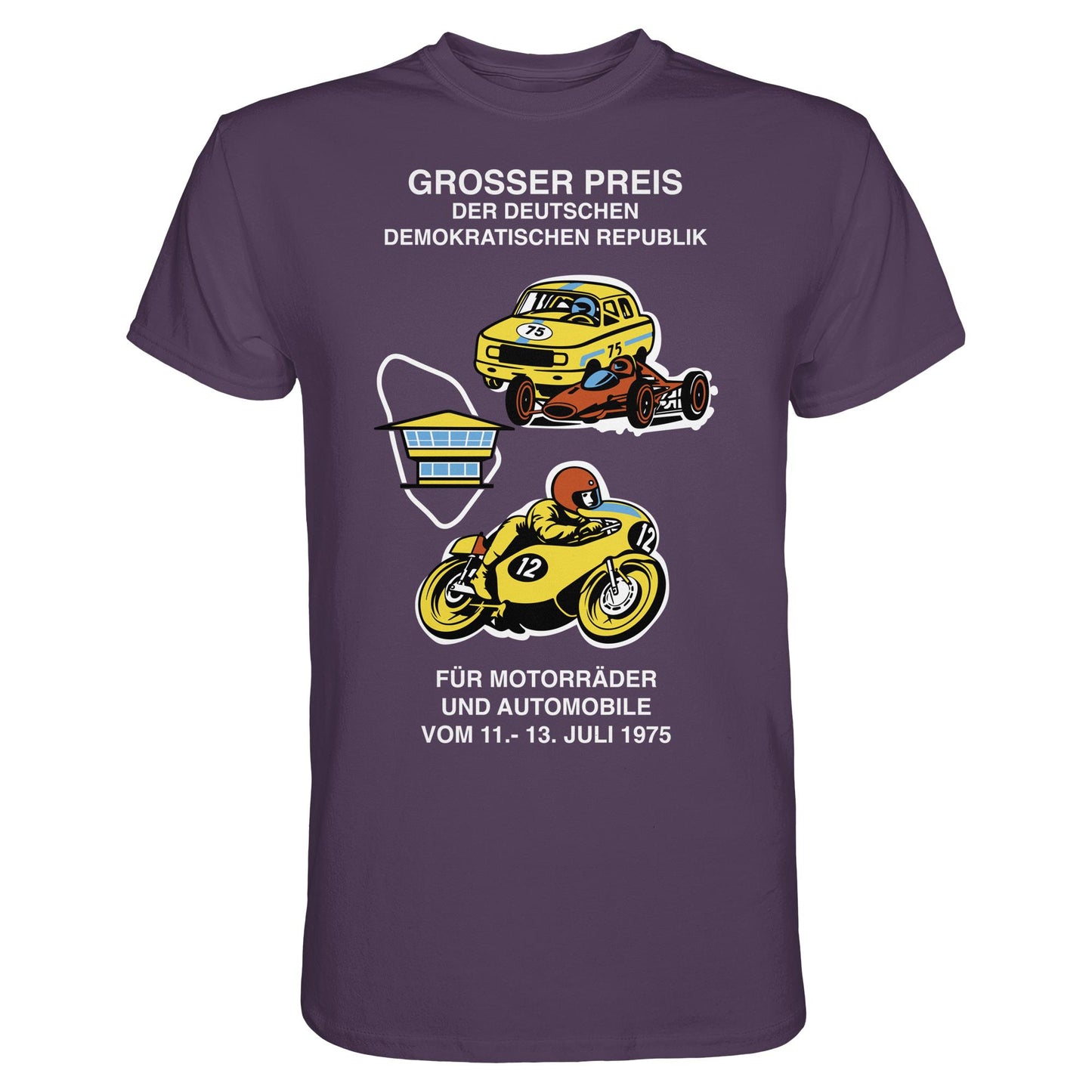 DDR Ostalgie Shirt Unisex • GROSSER PREIS DER DDR 1975