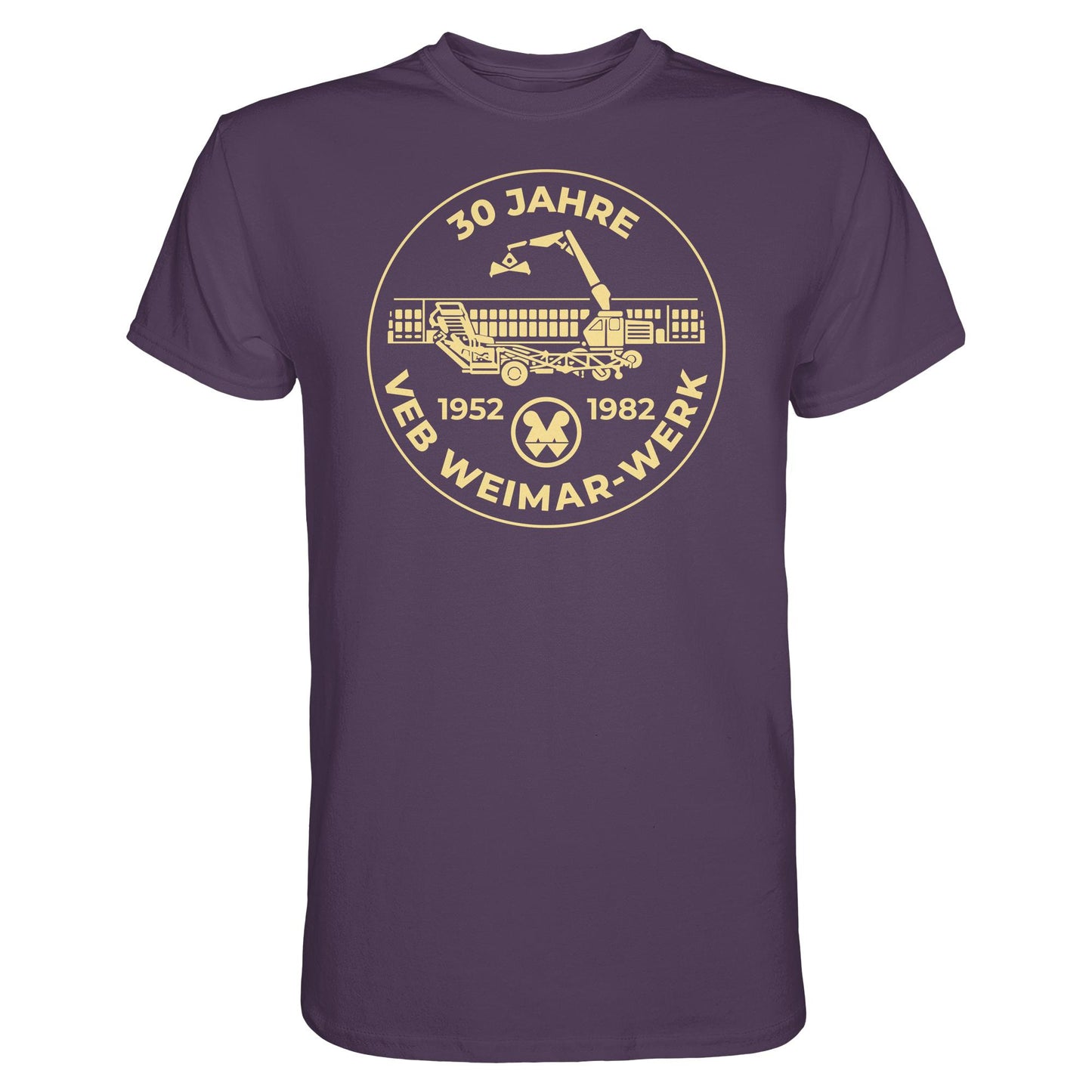 DDR Ostalgie Shirt Unisex • 30 JAHRE VEB WEIMAR-WERK
