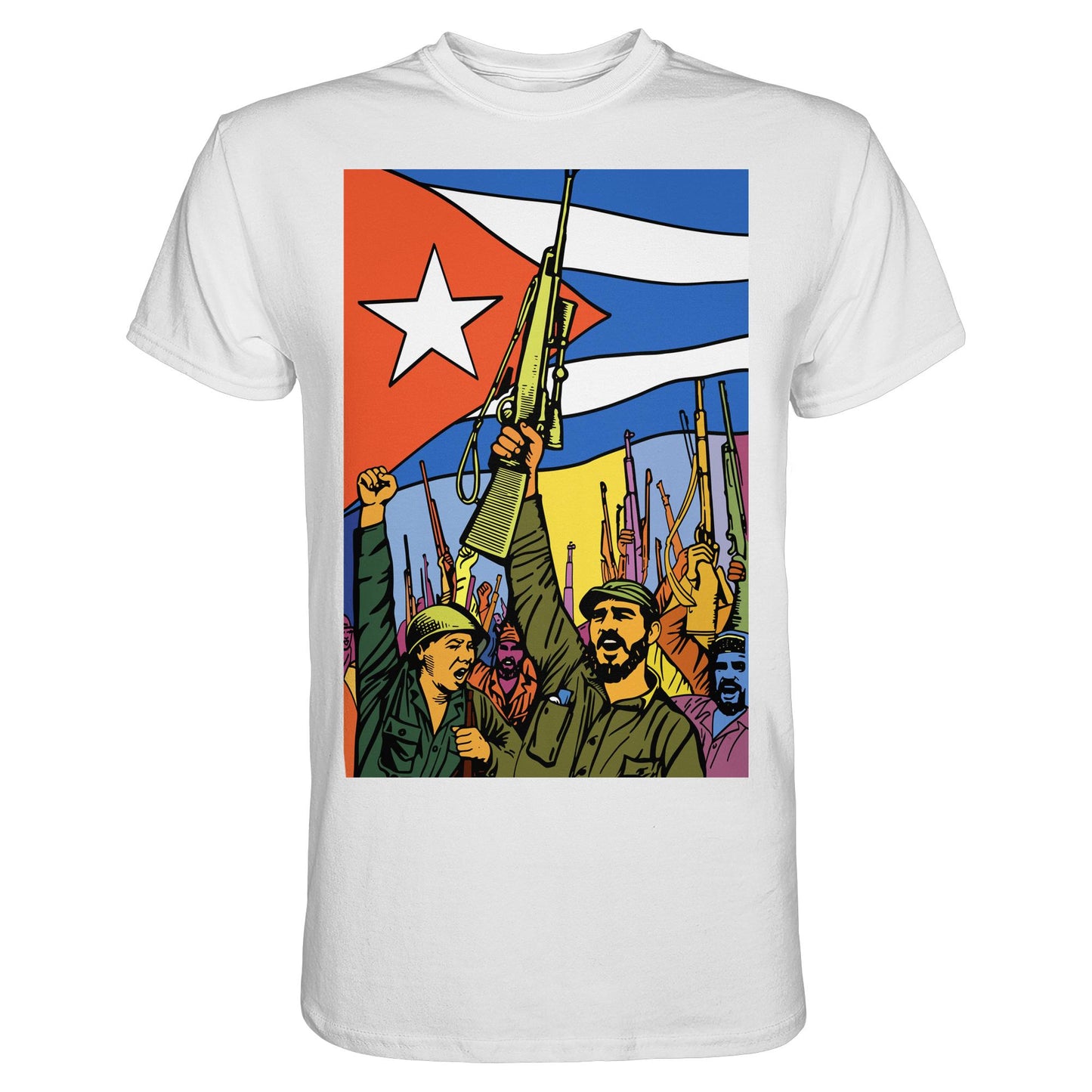 DDR Ostalgie Shirt Unisex • KUBANISCHE REVOLUTION (ORIGINAL POSTER)