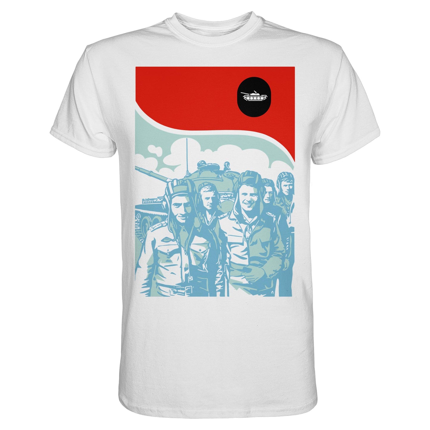 DDR Ostalgie Shirt Unisex • NVA - PANZERDIVISION (ORIGINAL-PLAKAT)