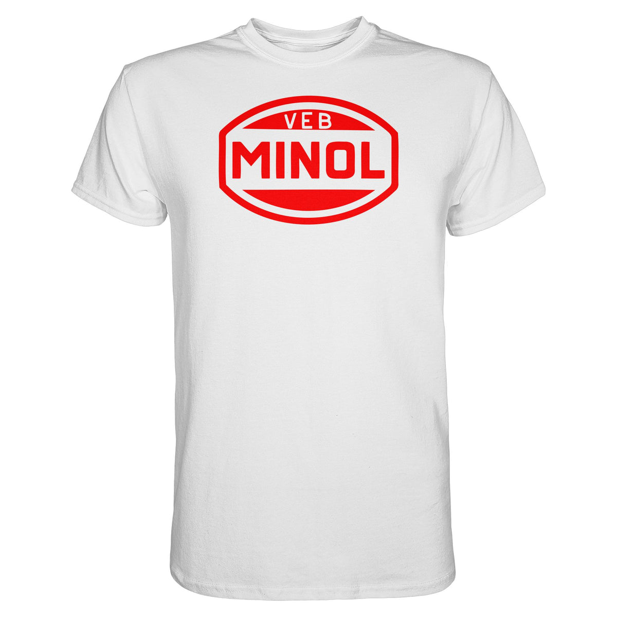 DDR Ostalgie Shirt Unisex • VEB MINOL (Original Farben)