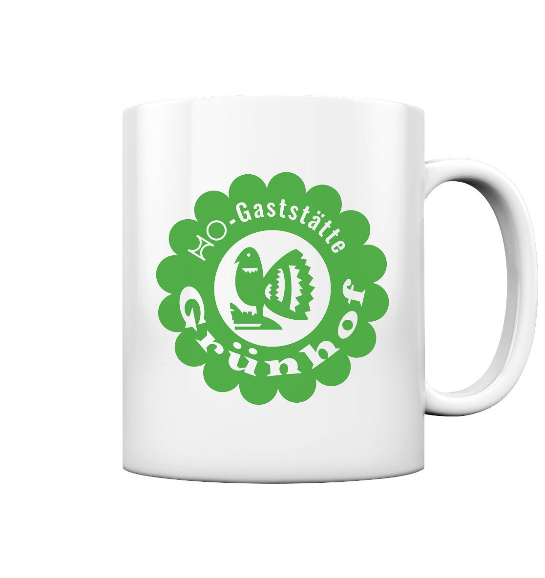 DDR Ostalgie Tasse • HO GASTSTÄTTE GRÜNHOF
