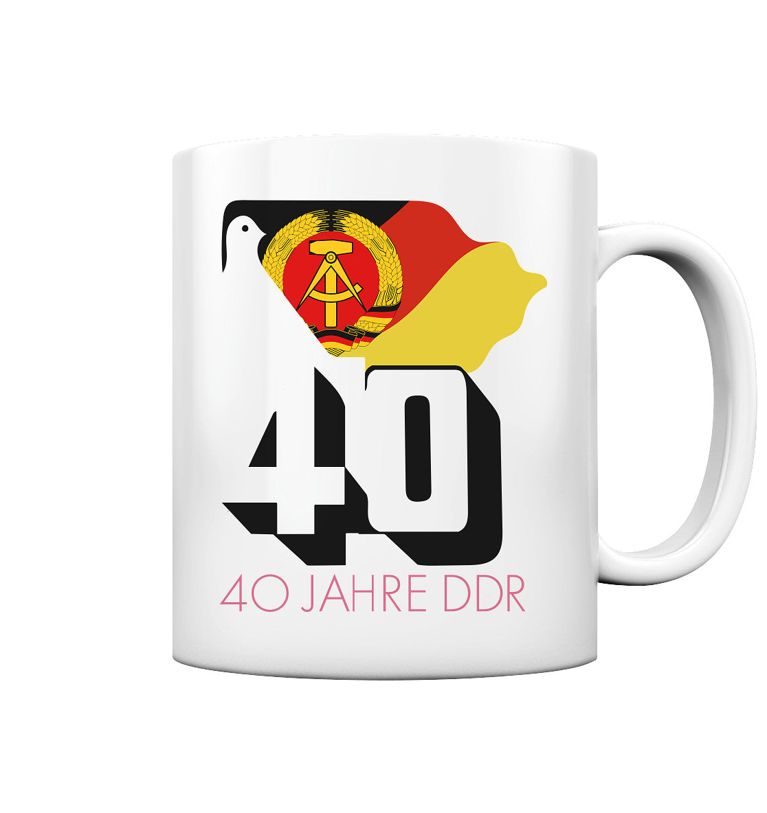 TASSE • 40 JAHRE DDR - hell