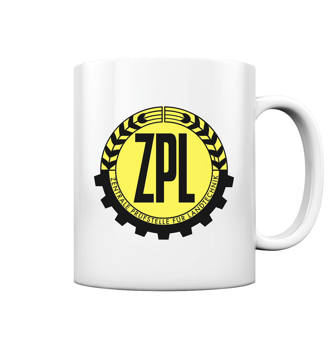 DDR Ostalgie Tasse • ZPL - ZENTRALE PRÜFSTELLE FÜR LANDTECHNIK