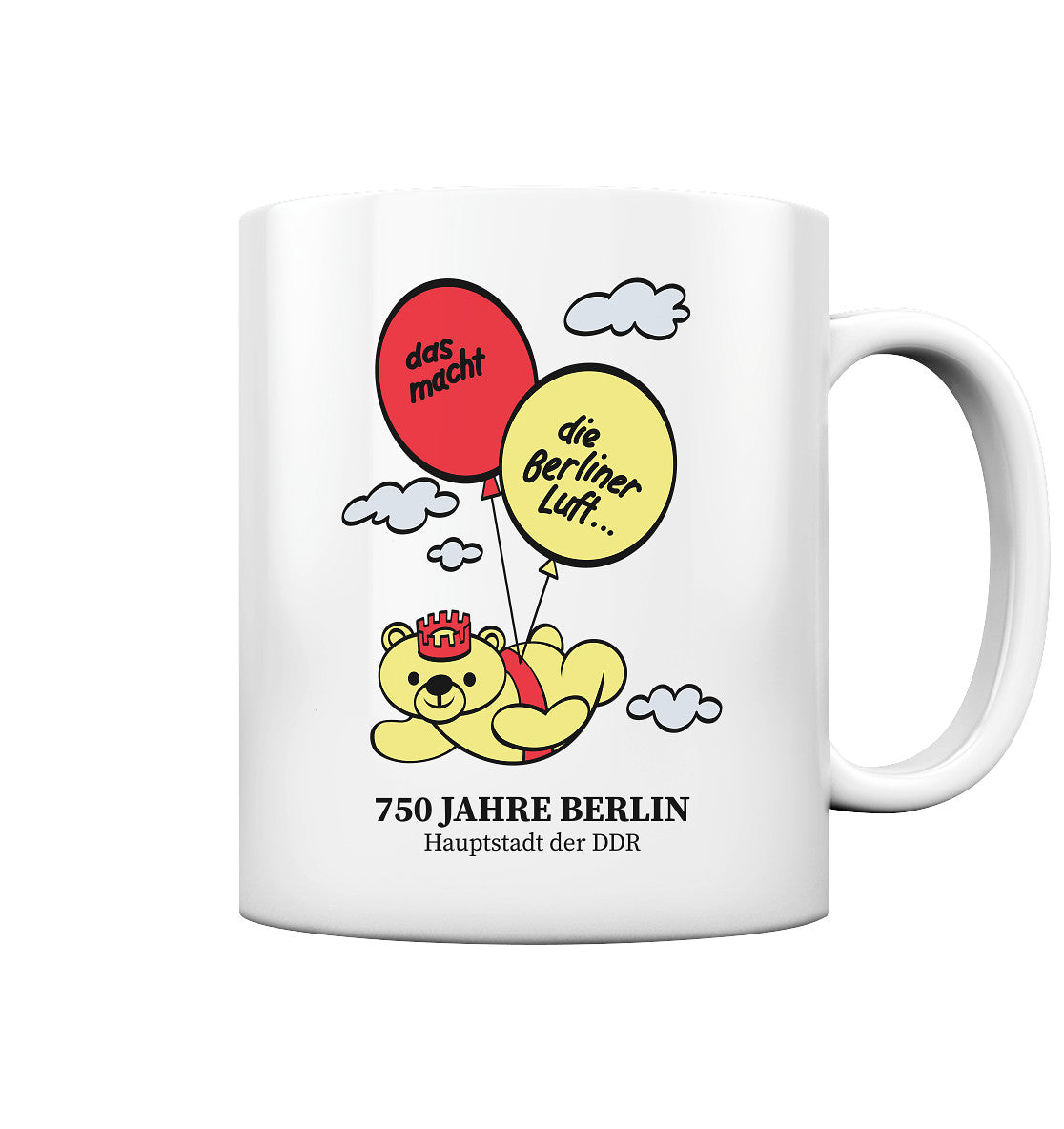 DDR Ostalgie Tasse • 750 JAHRE BERLIN