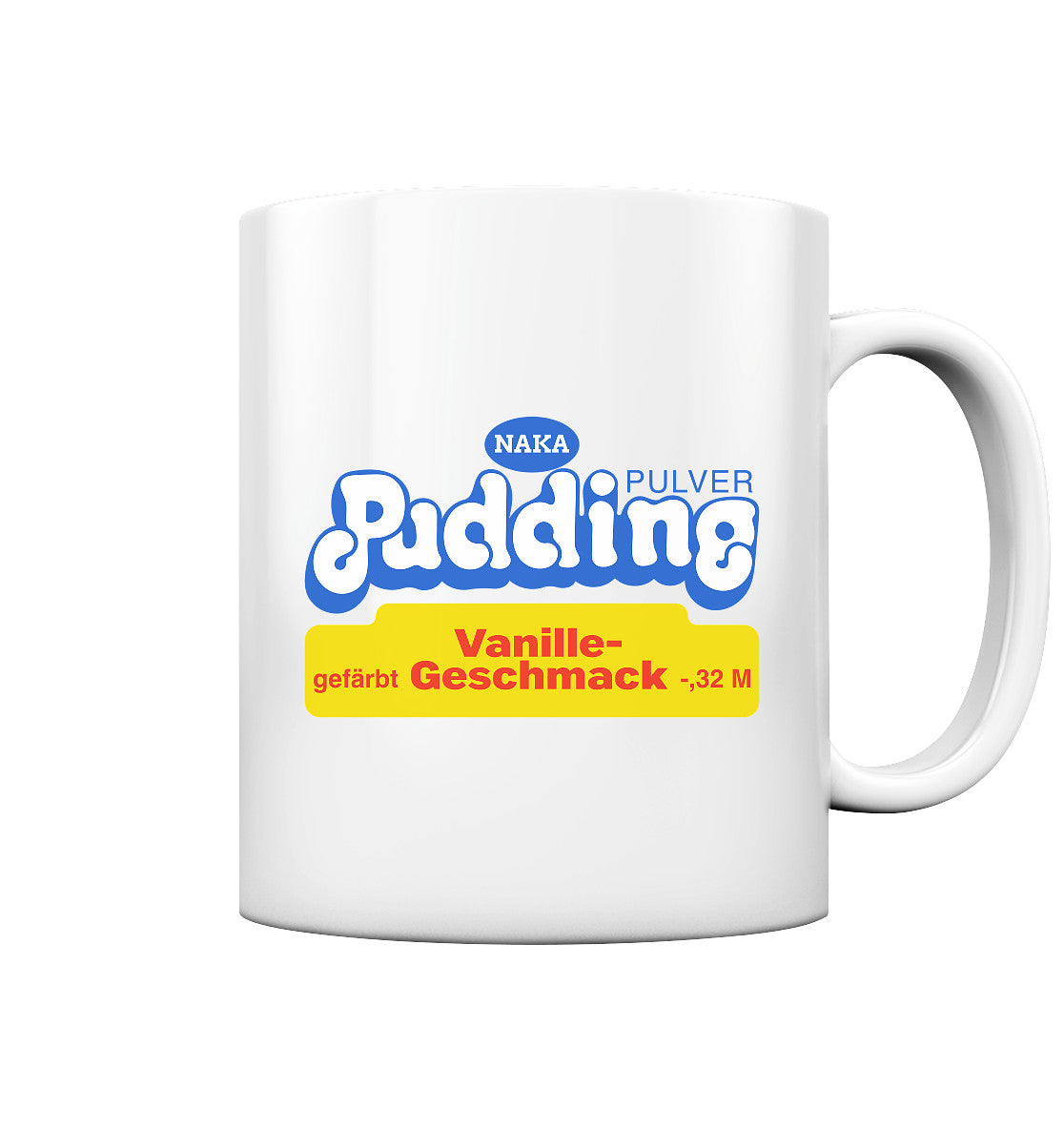 DDR Ostalgie Tasse • NAKA PUDDING-PULVER