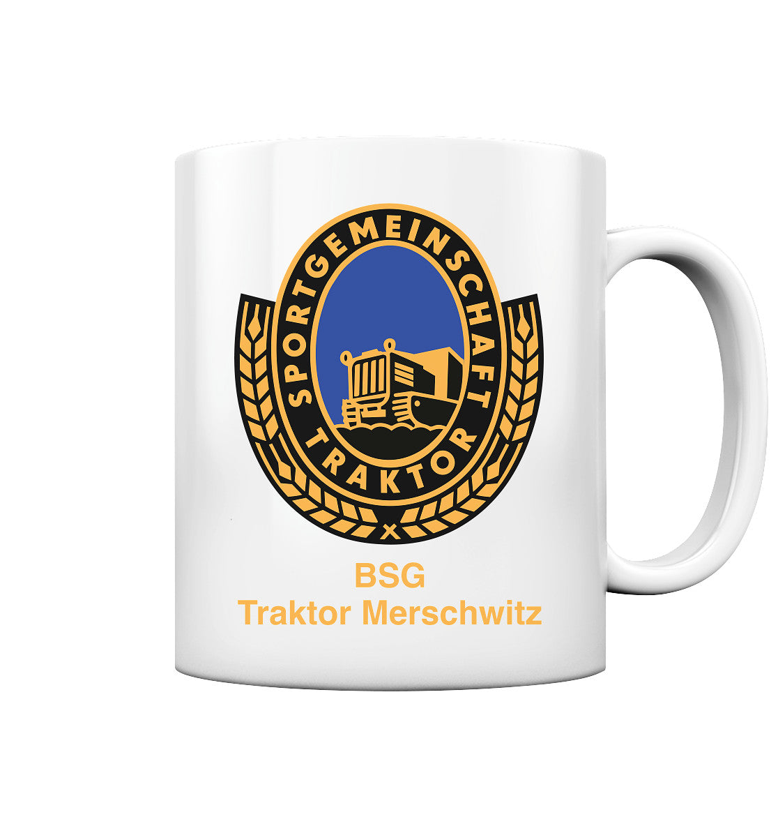 DDR Ostalgie Tasse • BSG TRAKTOR MERSCHWITZ