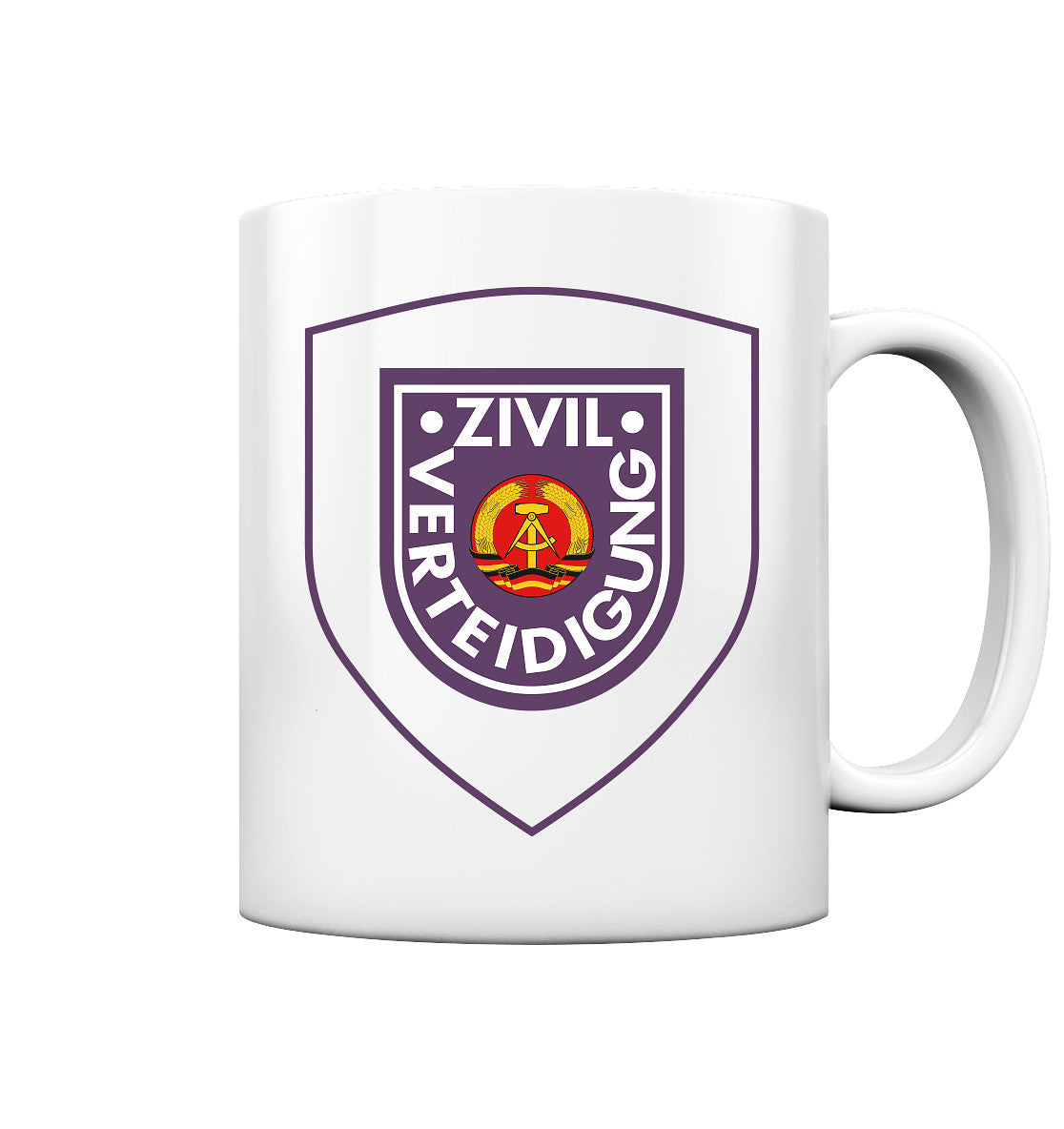 TASSE • DDR ZIVILVERTEIDIGUNG