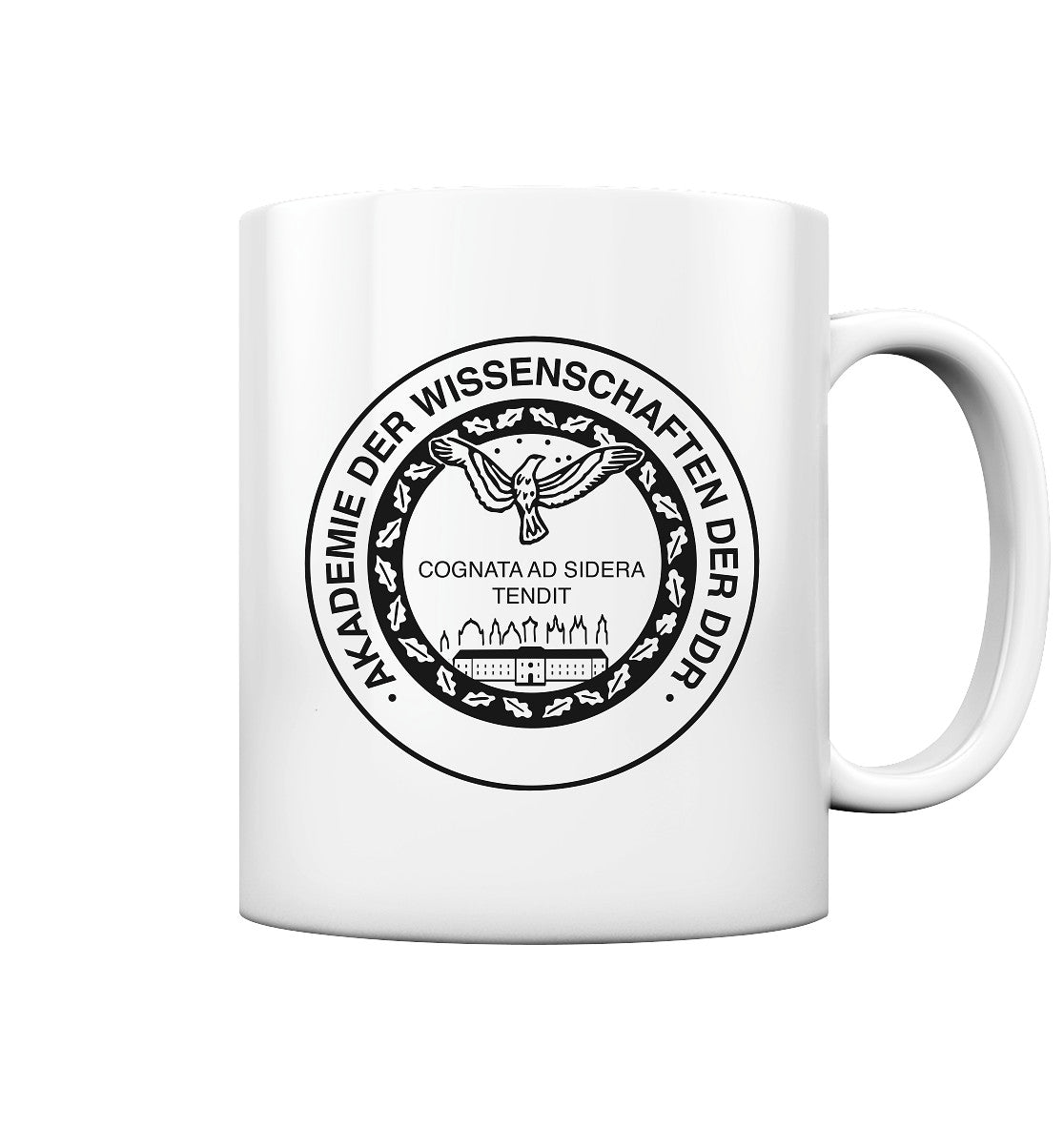 DDR Ostalgie Tasse • AKADEMIE DER WISSENSCHAFTEN DER DDR