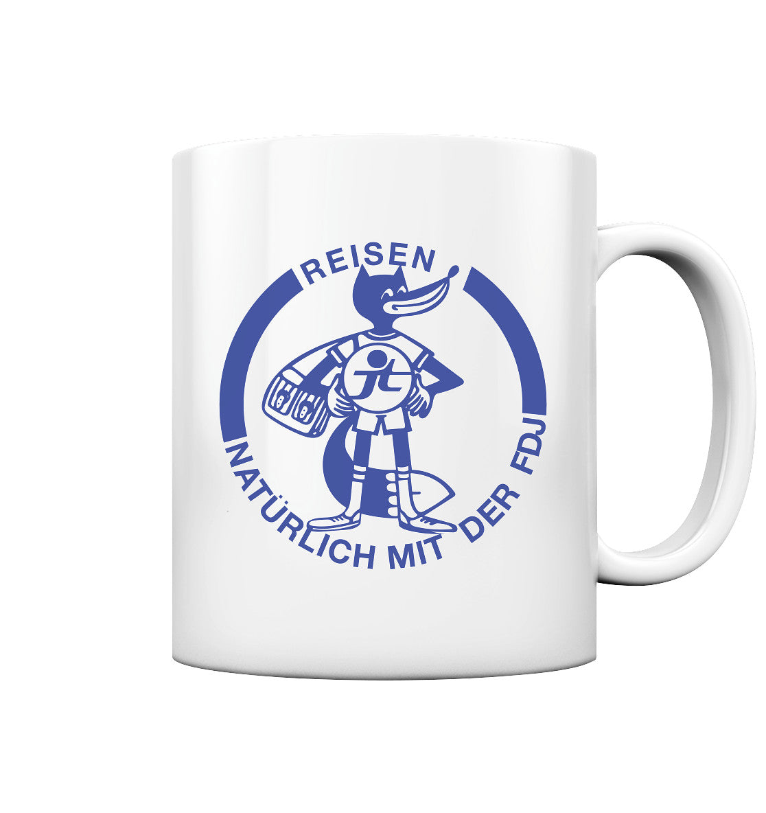 DDR Ostalgie Tasse • FDJ JUGENDTOURIST