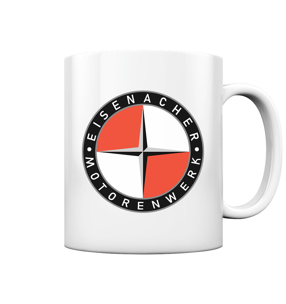 DDR Ostalgie Tasse • EISENACHER MOTORENWERK 1950