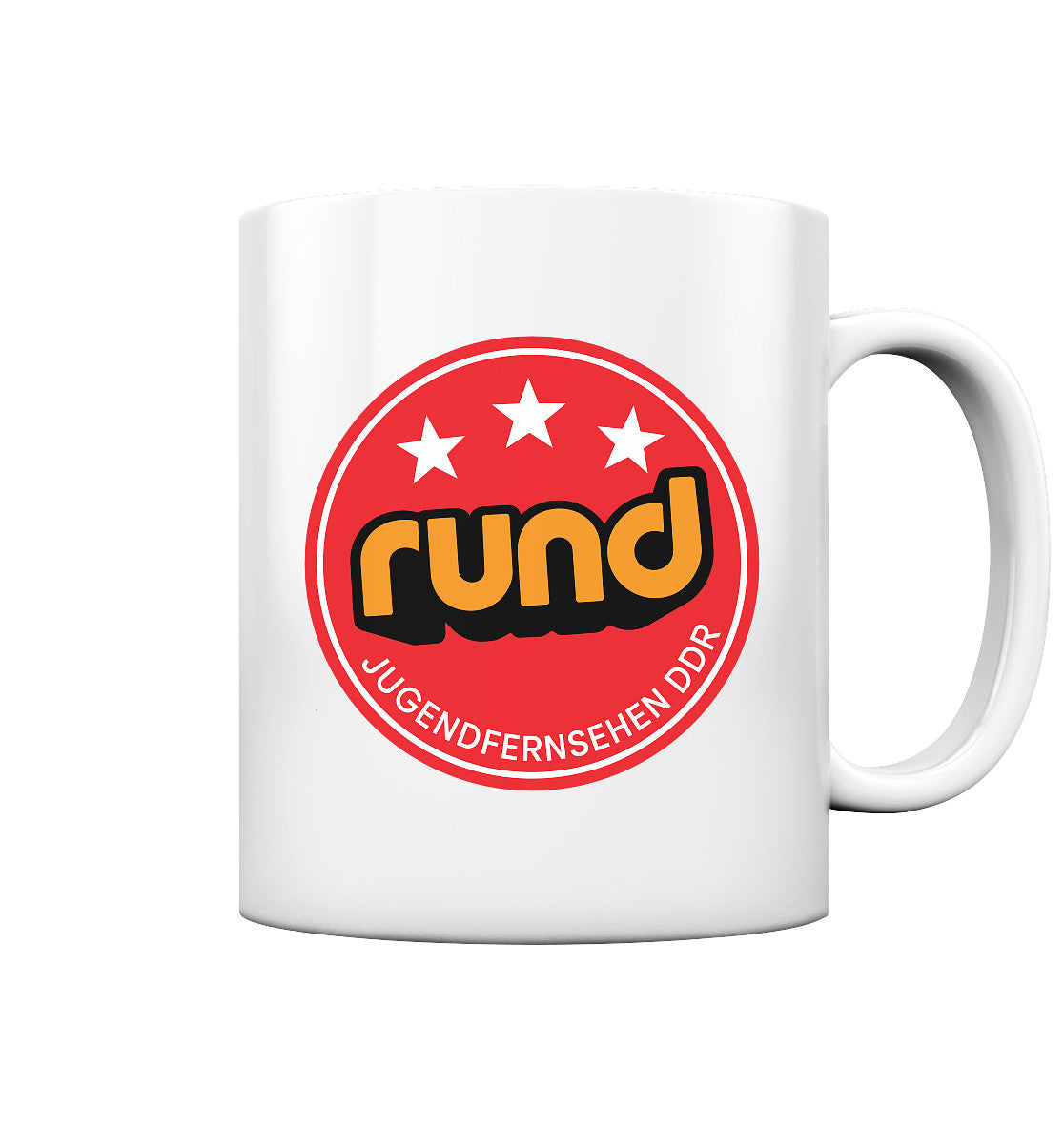 DDR Ostalgie Tasse • RUND - JUGENDFERNSEHEN DDR