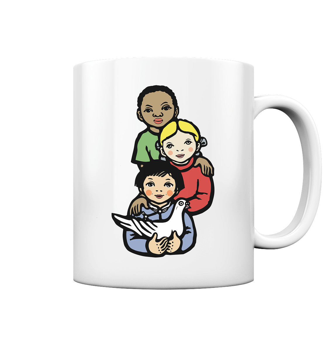 DDR Ostalgie Tasse • WELTFRIEDEN - WORLD PEACE, LI BING-FAN 1967