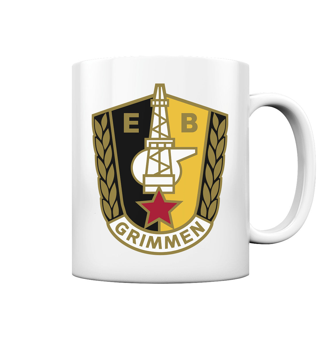 DDR Ostalgie Tasse • ERDÖL, ERDGAS GRIMMEN