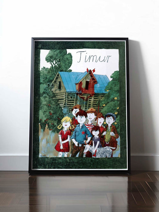 Historisches DDR Poster (A4 | A3 | A2 | A1) • TIMUR