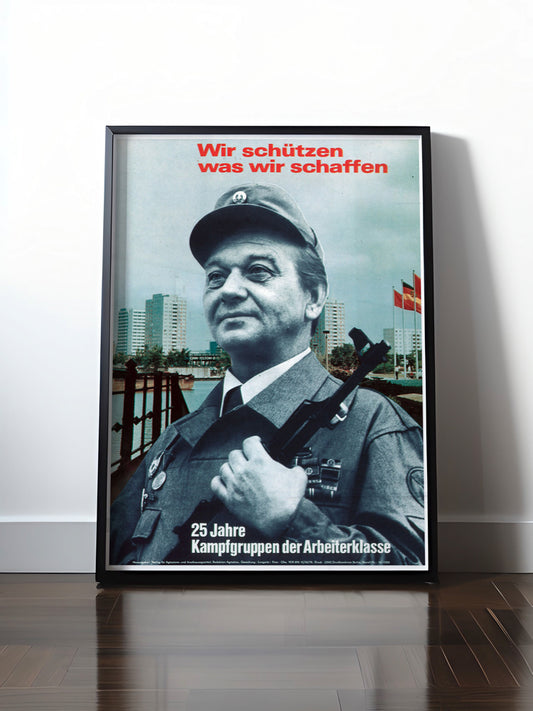 Historisches DDR Poster (A4 | A3 | A2 | A1) • DDR: KAMPFGRUPPEN