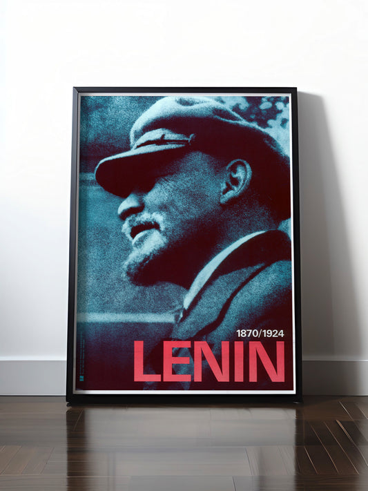 Historisches DDR Poster (A4 | A3 | A2 | A1) • DDR: LENIN