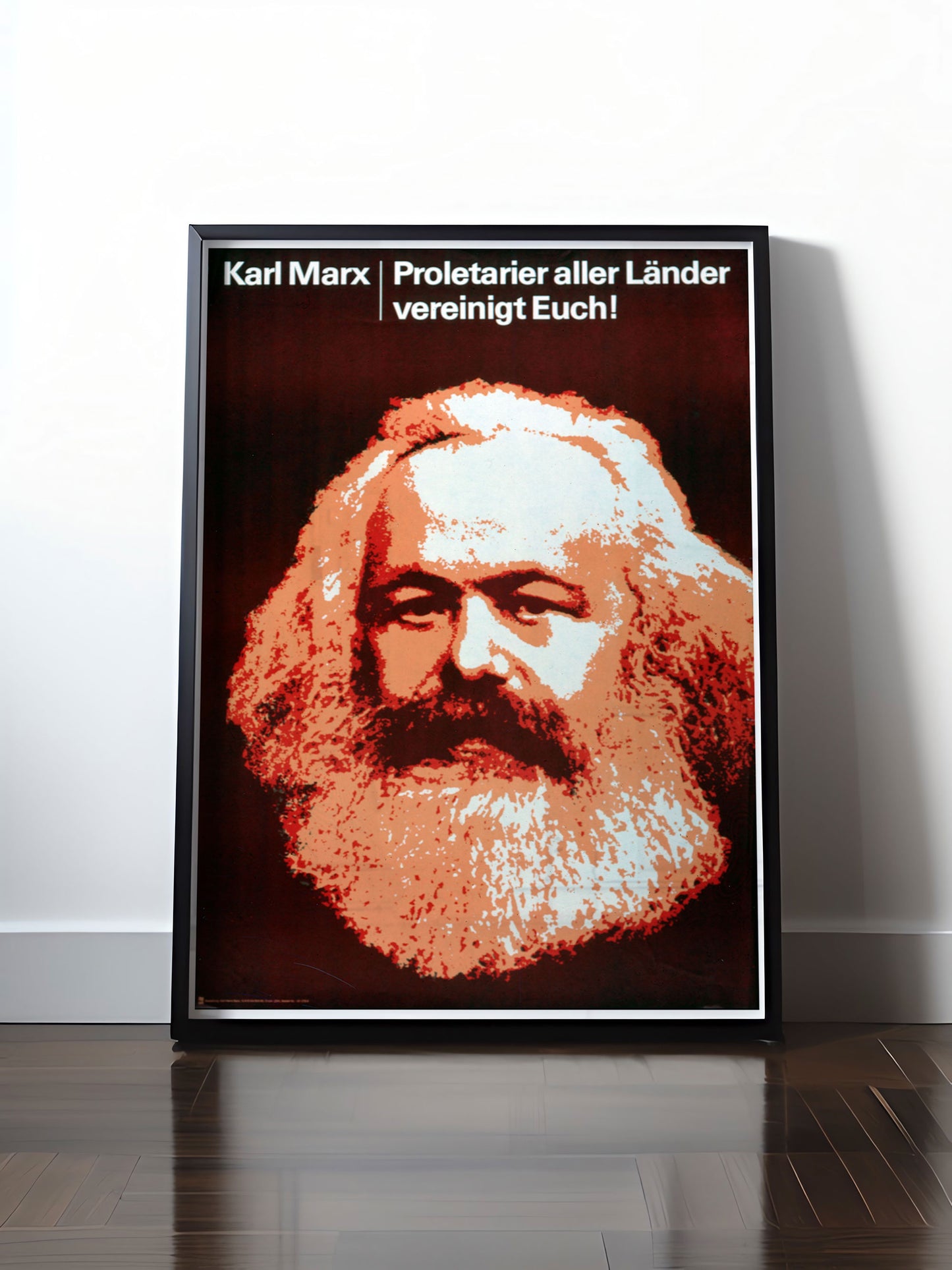 HISTORISCHES POSTER (A4 | A3 | A2 | A1) • DDR: PROLETARIER ALLER LÄNDER!