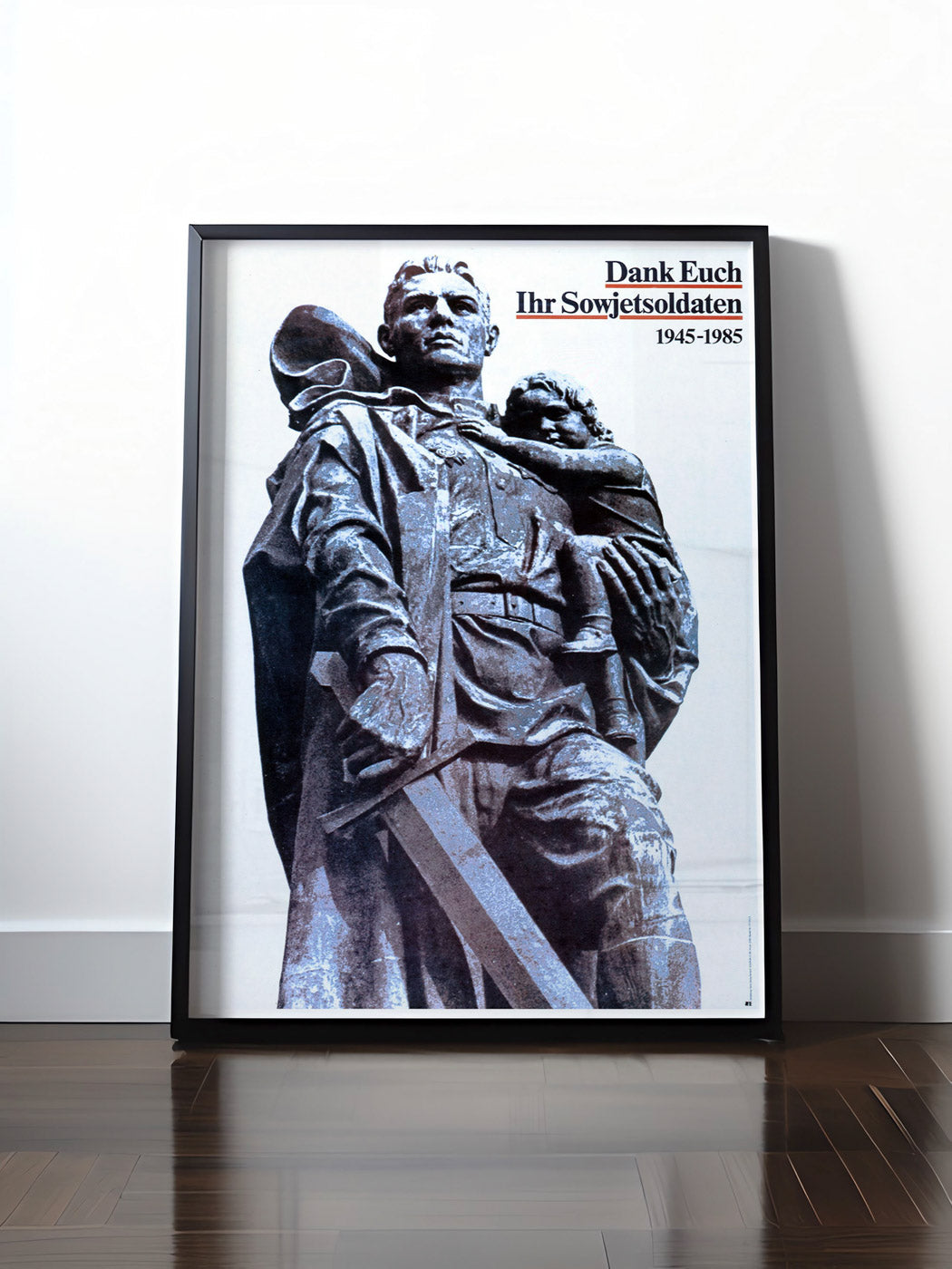 Historisches DDR Poster (A4 | A3 | A2 | A1) • DDR: 40 JAHRE BEFREIUNG