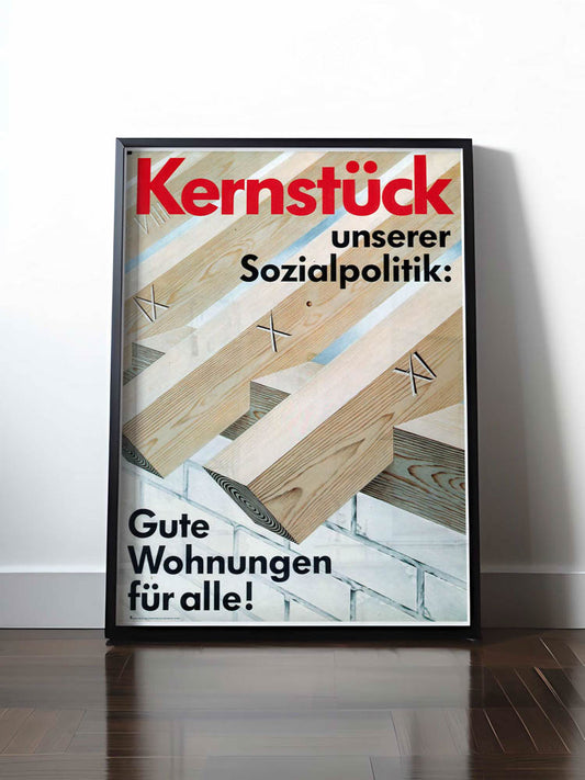 Historisches DDR Poster (A4 | A3 | A2 | A1) • KERNSTÜCK