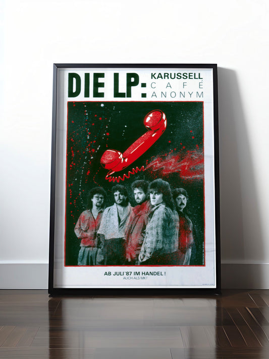 Historisches DDR Poster (A4 | A3 | A2 | A1) • DDR: KARUSSEL LP