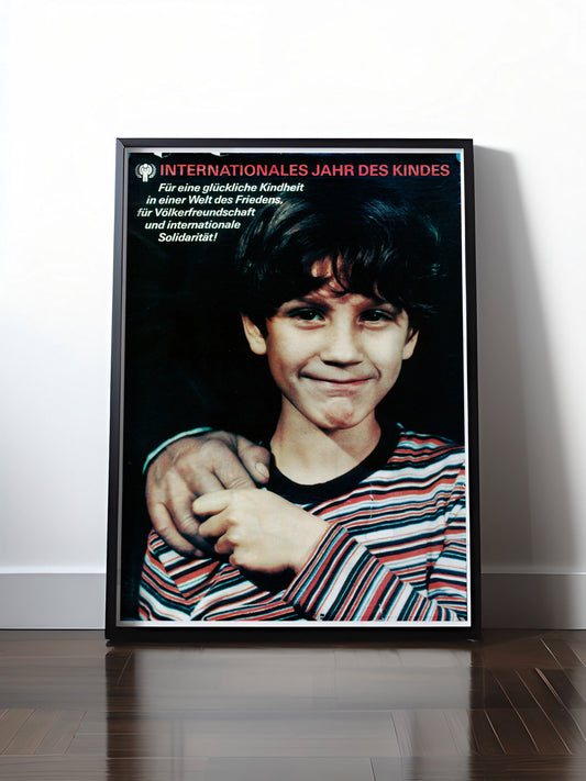 Historisches DDR Poster (A4 | A3 | A2 | A1) • DDR: TAG DES KINDES
