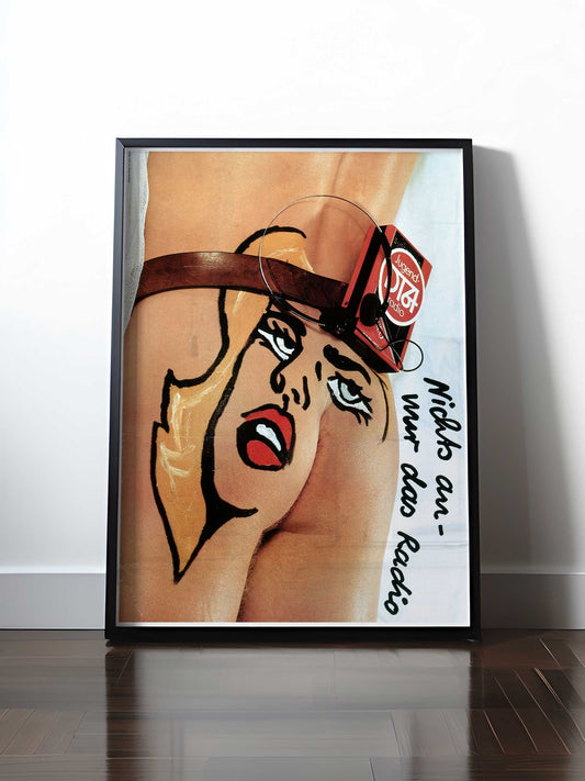 Historisches DDR Poster (A4 | A3 | A2 | A1) • DT64 - DAS RADIO