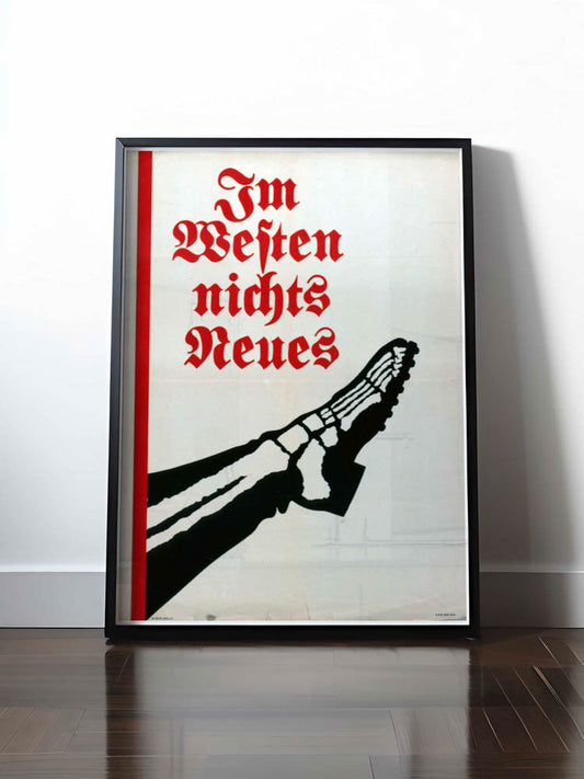 Historisches DDR Poster (A4 | A3 | A2 | A1) • IM WESTEN NICHTS NEUES