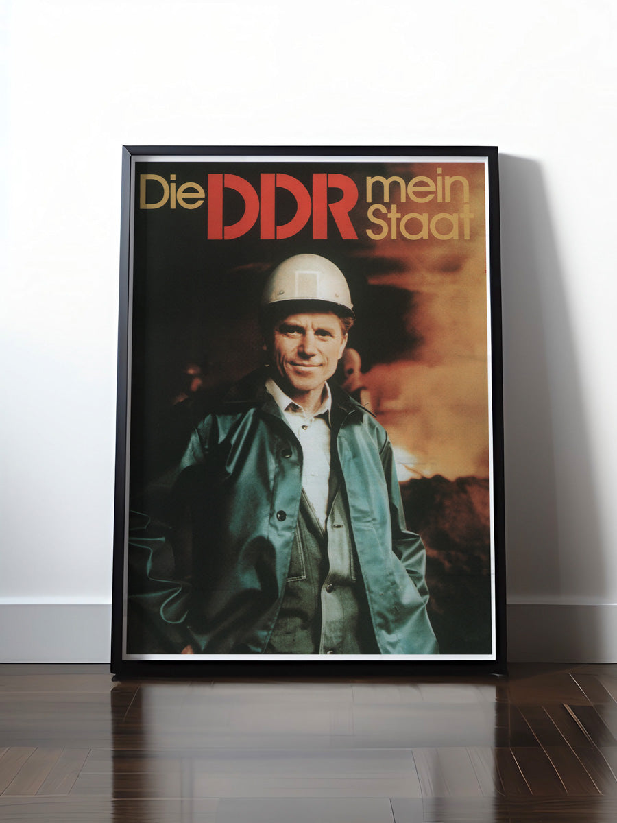 Historisches DDR Poster (A4 | A3 | A2 | A1) • DDR: MEIN STAAT