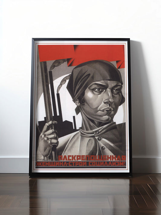 Historisches DDR Poster (A4 | A3 | A2 | A1) • CCCP: WERKTÄTIGE