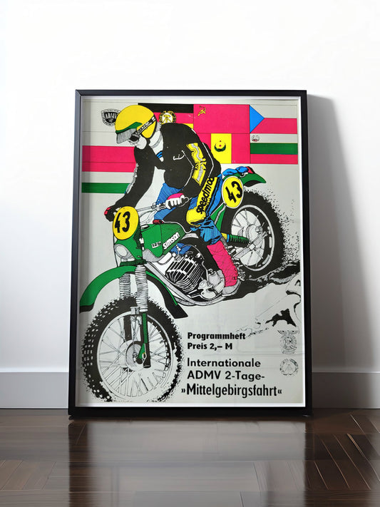 Historisches DDR Poster (A4 | A3 | A2 | A1) • DDR - INTERNATIONALE ADMV