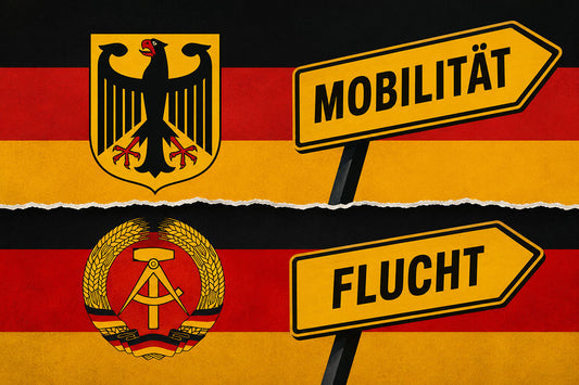 Abstimmung mit den Füßen: DDR-"Flucht" vs. BRD-"Mobilität"