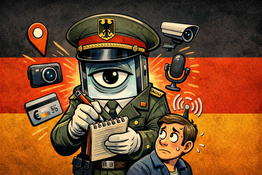 Sei schreien "Stasi-DDR!" – und leben im totalen Überwachungsstaat