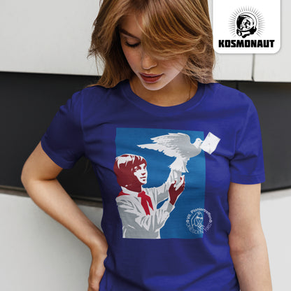 DDR Ostalgie Shirt Unisex •  PIONIERE FÜR FRIEDEN - DRESDEN 1982