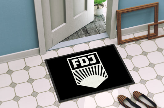 DDR Ostalgie Fussmatte / Abtreter • FDJ FREIE DEUTSCHE JUGEND