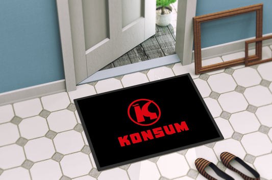 DDR Ostalgie Fussmatte / Abtreter • KONSUM