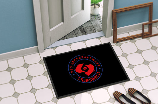DDR Ostalgie Fussmatte / Abtreter • BSG KERNKRAFTWERK GREIFSWALD