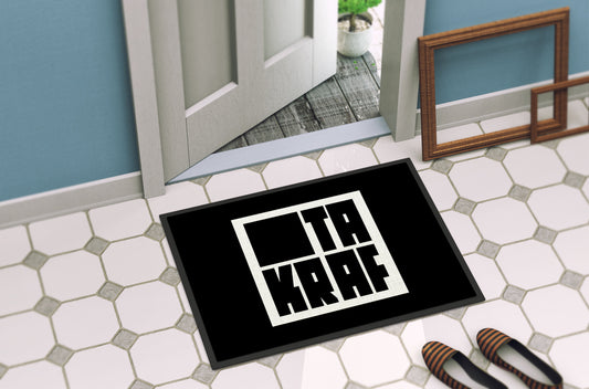 DDR Ostalgie Fussmatte / Abtreter • KOMBINAT TAKRAF