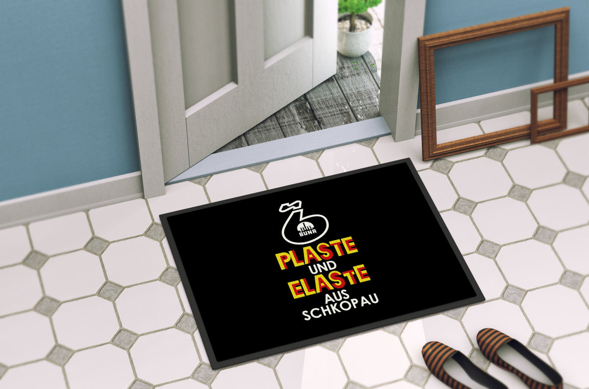 DDR Ostalgie Fussmatte / Abtreter • PLASTE UND ELASTE